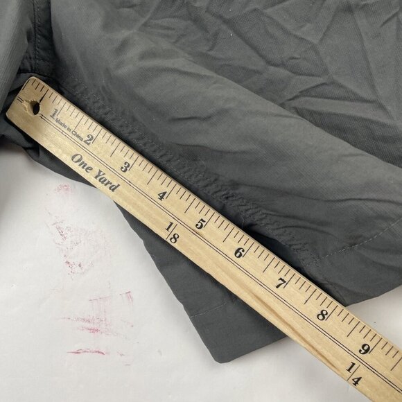 Columbia Belted Cargo Shorts Men’s M/9L Dark Gray Nylon Mesh Lined Inside Pocket - Picture 4 of 11